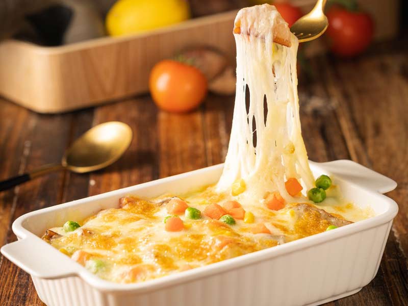 Conveyor Pizza Oven for Cheese Baked Rice