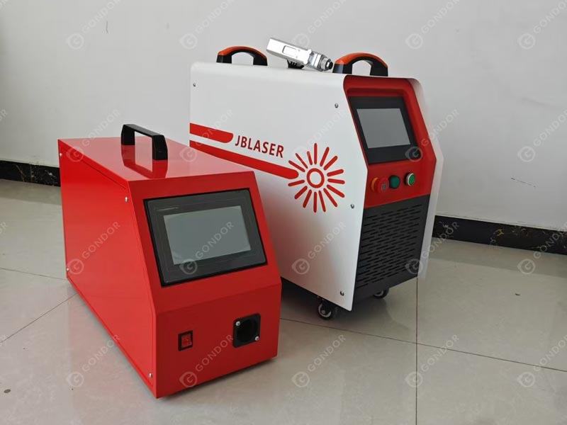 Industrial Laser Cleaning Machine Live Shot1