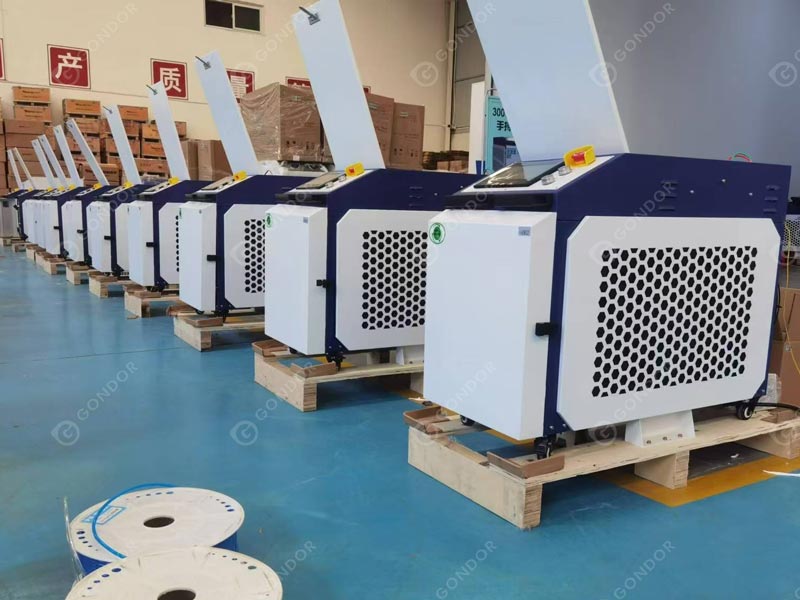 Industrial Laser Cleaning Machine Live Shot2