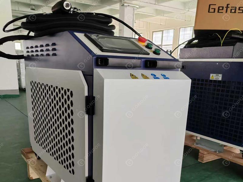 Industrial Laser Cleaning Machine Live Shot5