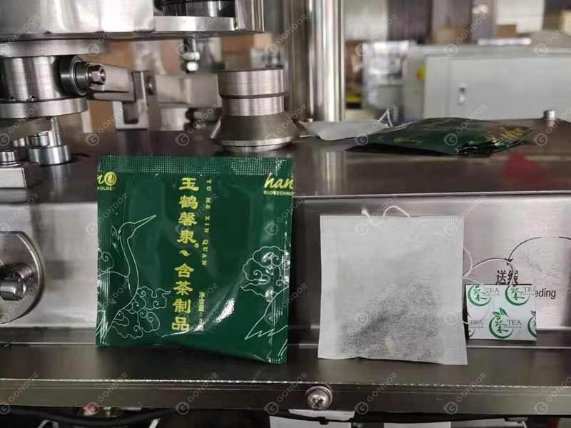 Tea Bag Packing Machine Live Shot2