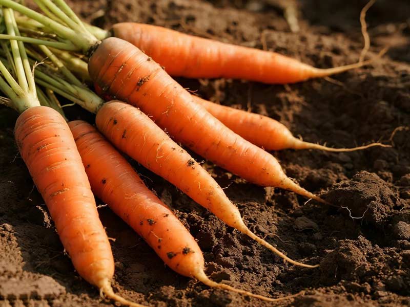 Unpeeled Carrots