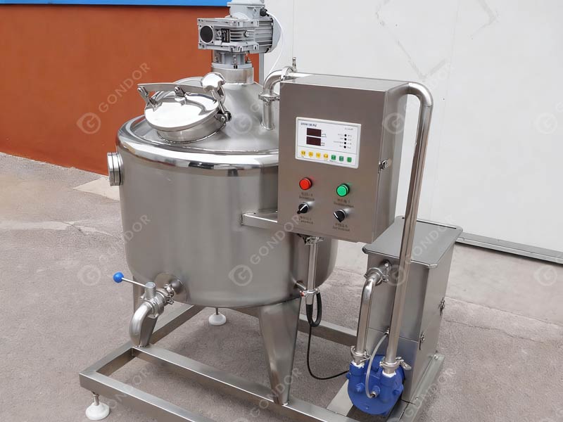 Vacuum Degasser Live Shot2