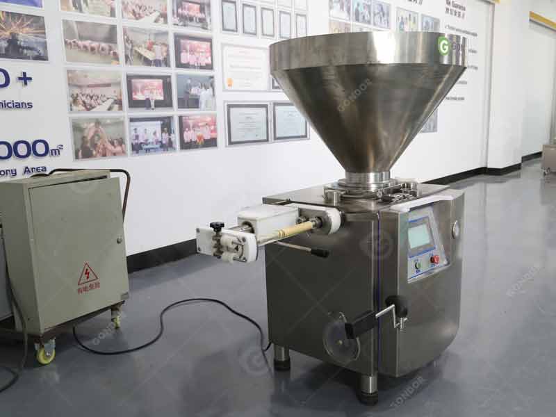 small scale sausage processing line for small business