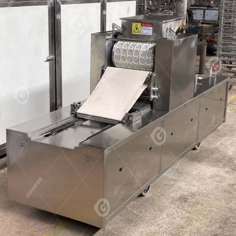 Double chain shortbread cookie machine
