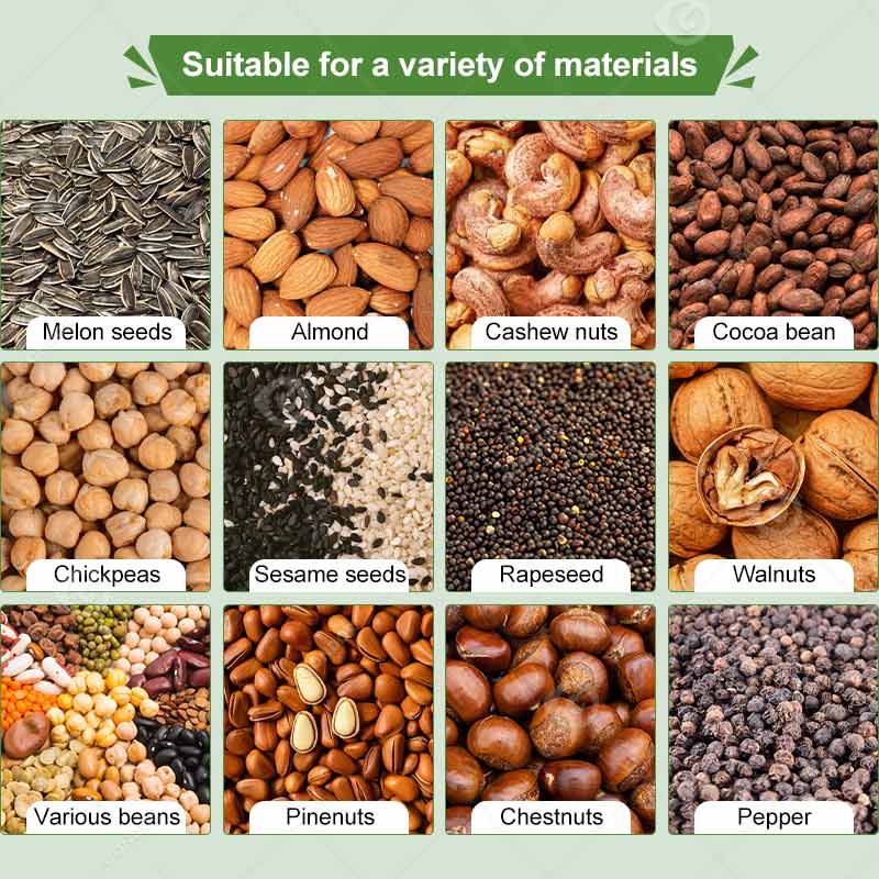 Induction Nut Roasting Line