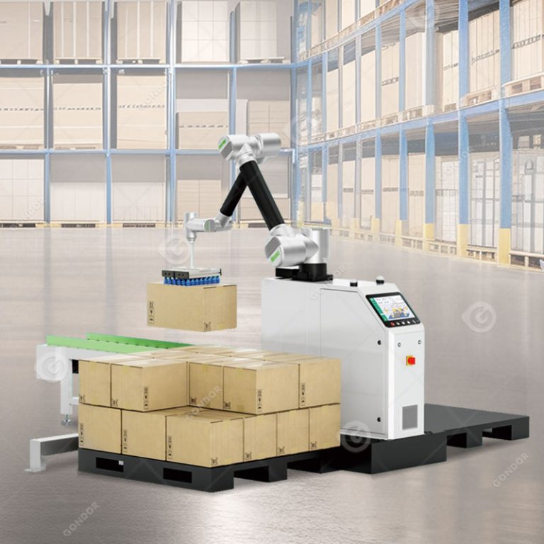collaborative robot palletizer for packaging industry