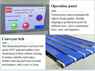 Dough divider rounder details