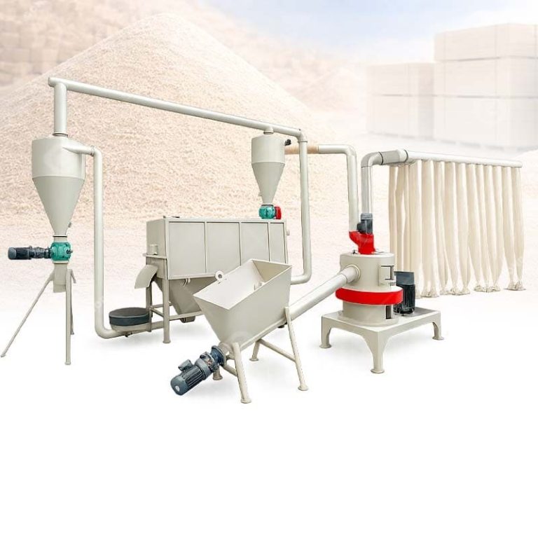 wood powder production line