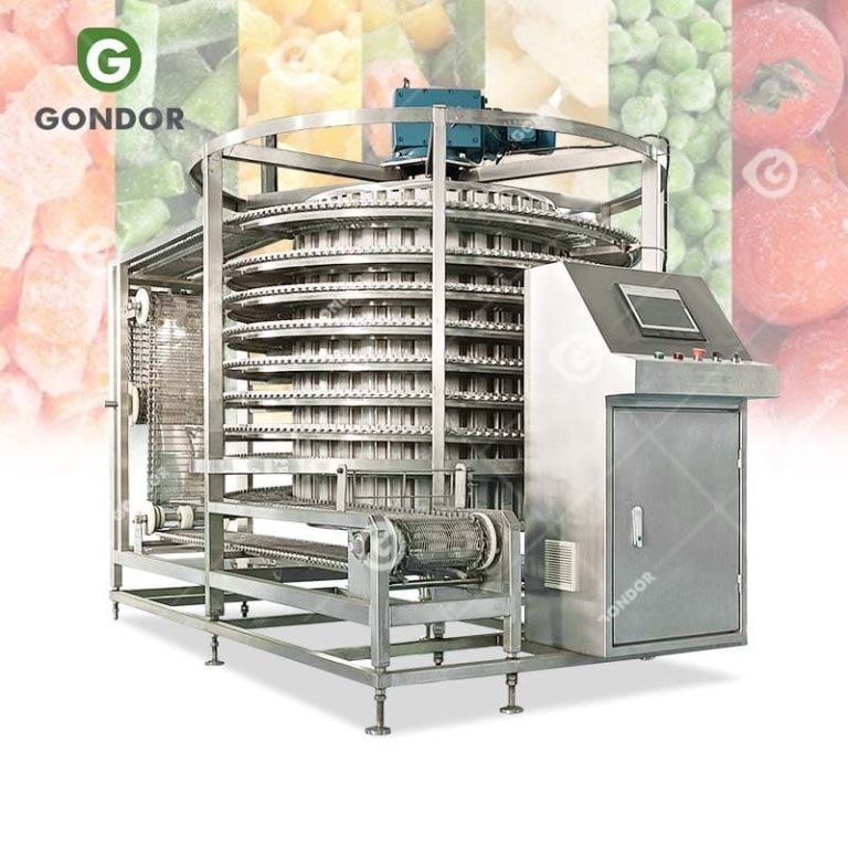 Spiral freezer machine cover