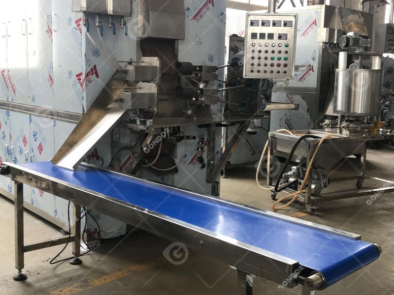 línea de producción de barras de oblea real