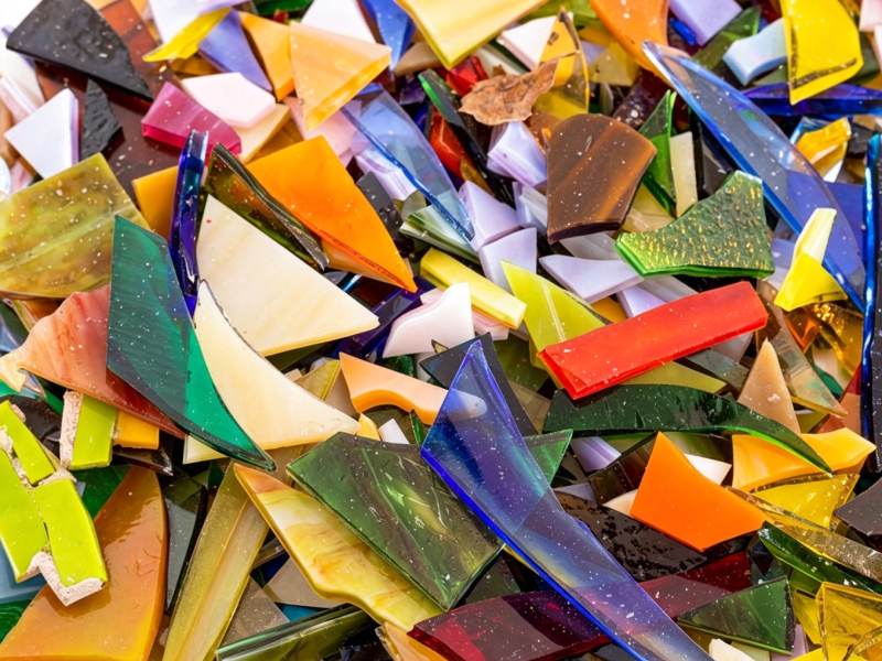Assorted glass