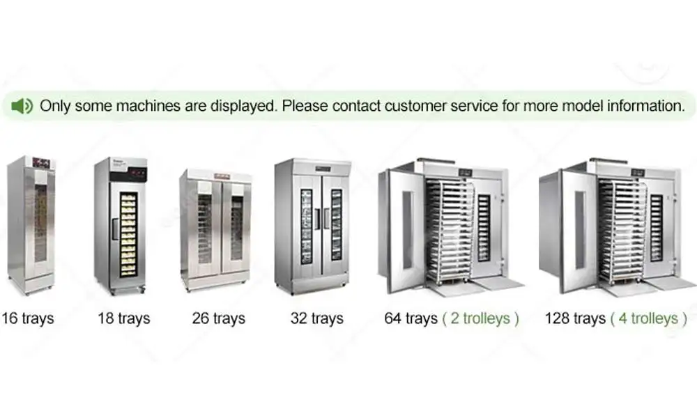proofing cabinet models