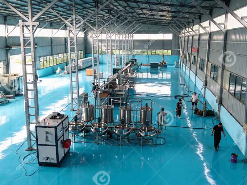 industrial candy manufacturing machine